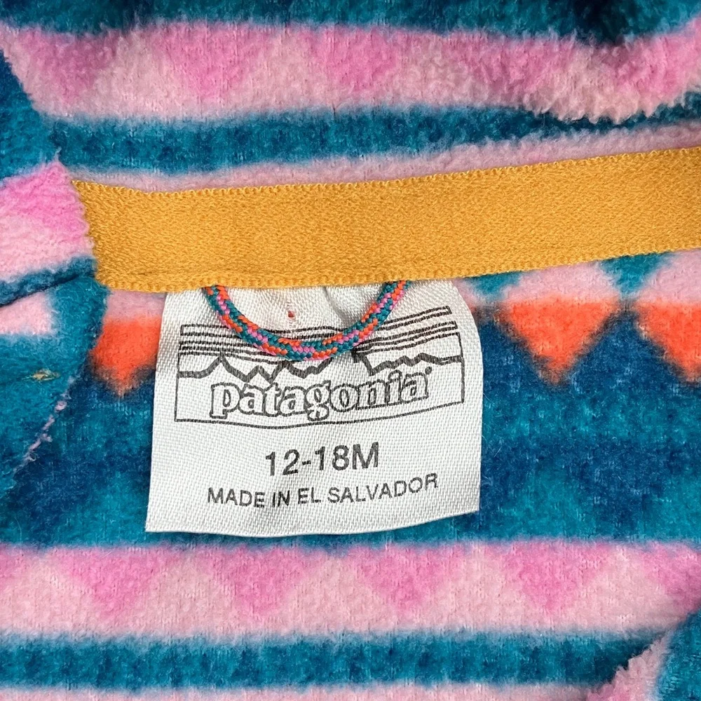 Patagonia Microfiber Fleece Bunting (Size 12-18M)